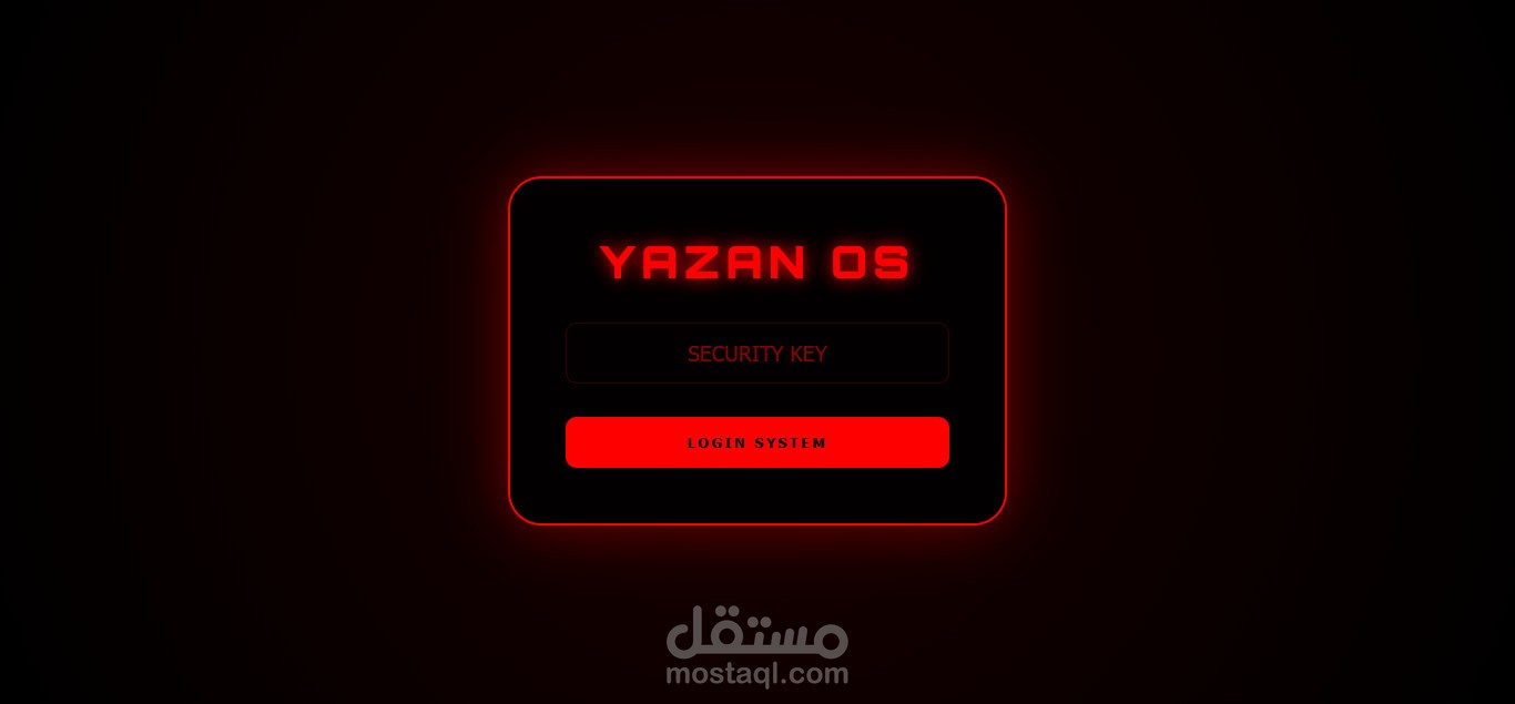 تطوير نظام تشغيل ويب متكامل لإدارة العمليات المركزية (RED OS Interface)