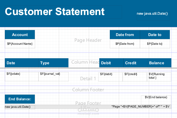 Customer Statement  Report