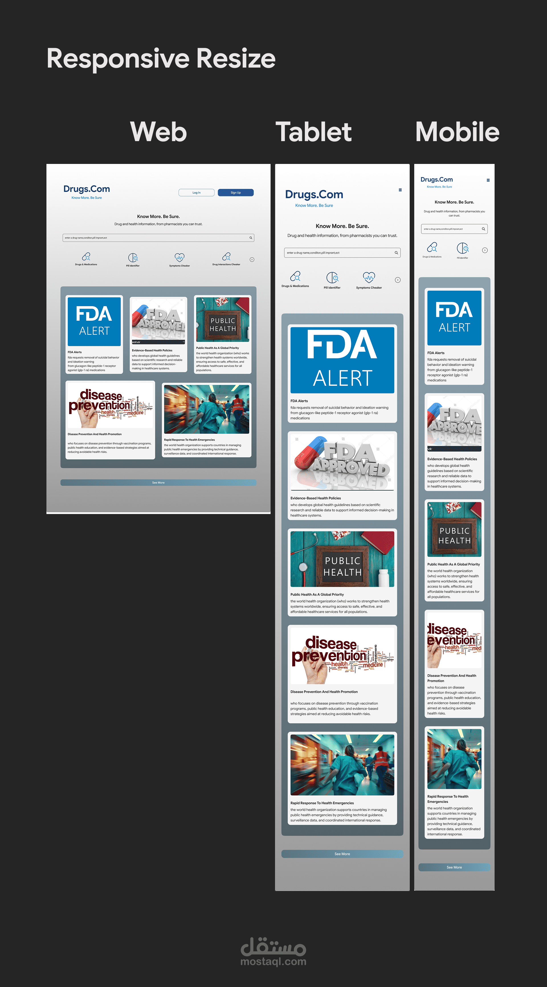 تحويل صفحة ويب إلى تصميم Responsive متكامل