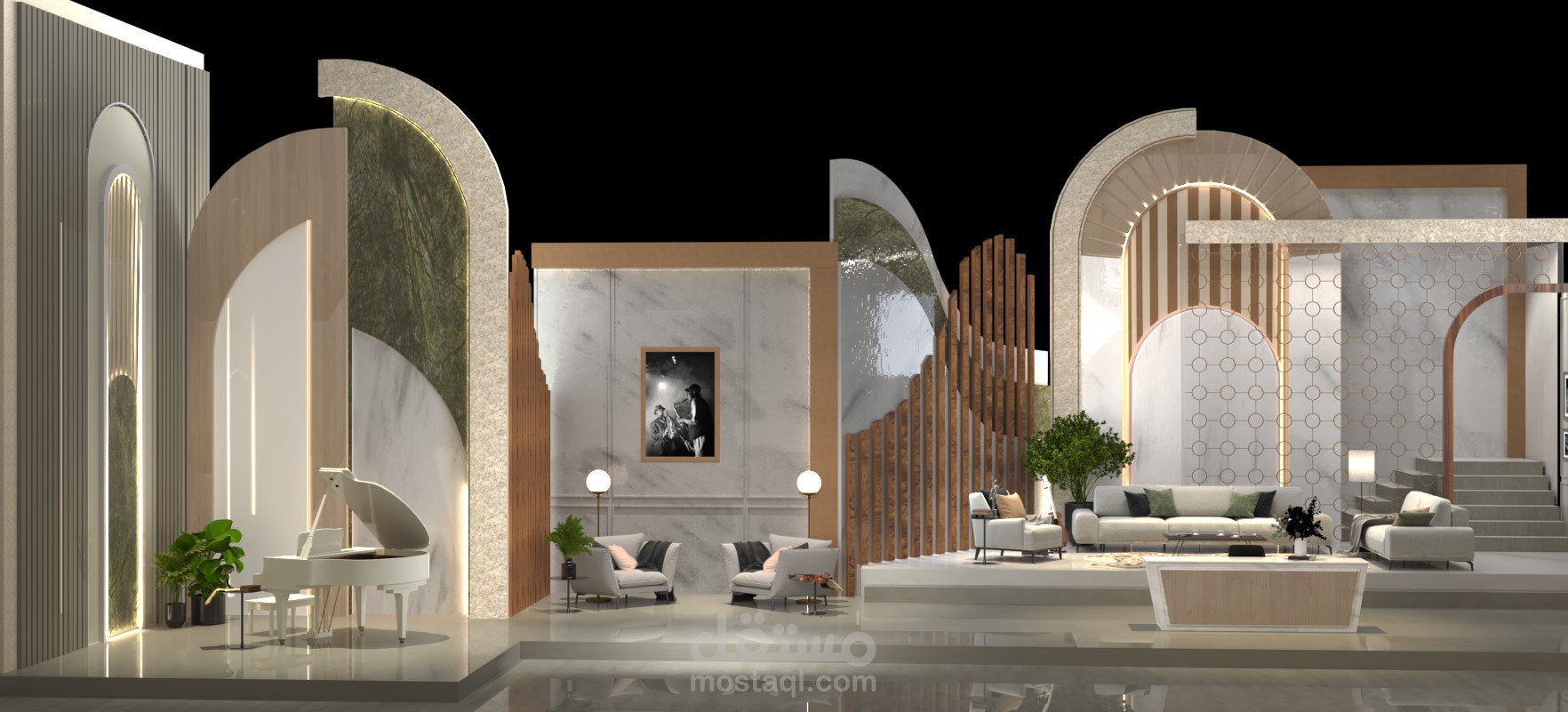 تصميم برنامج تليفزيوني 3D