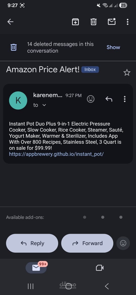 سكربت بايثون ذكي لاستخراج البيانات ومتابعة صفقات أمازون تلقائياً