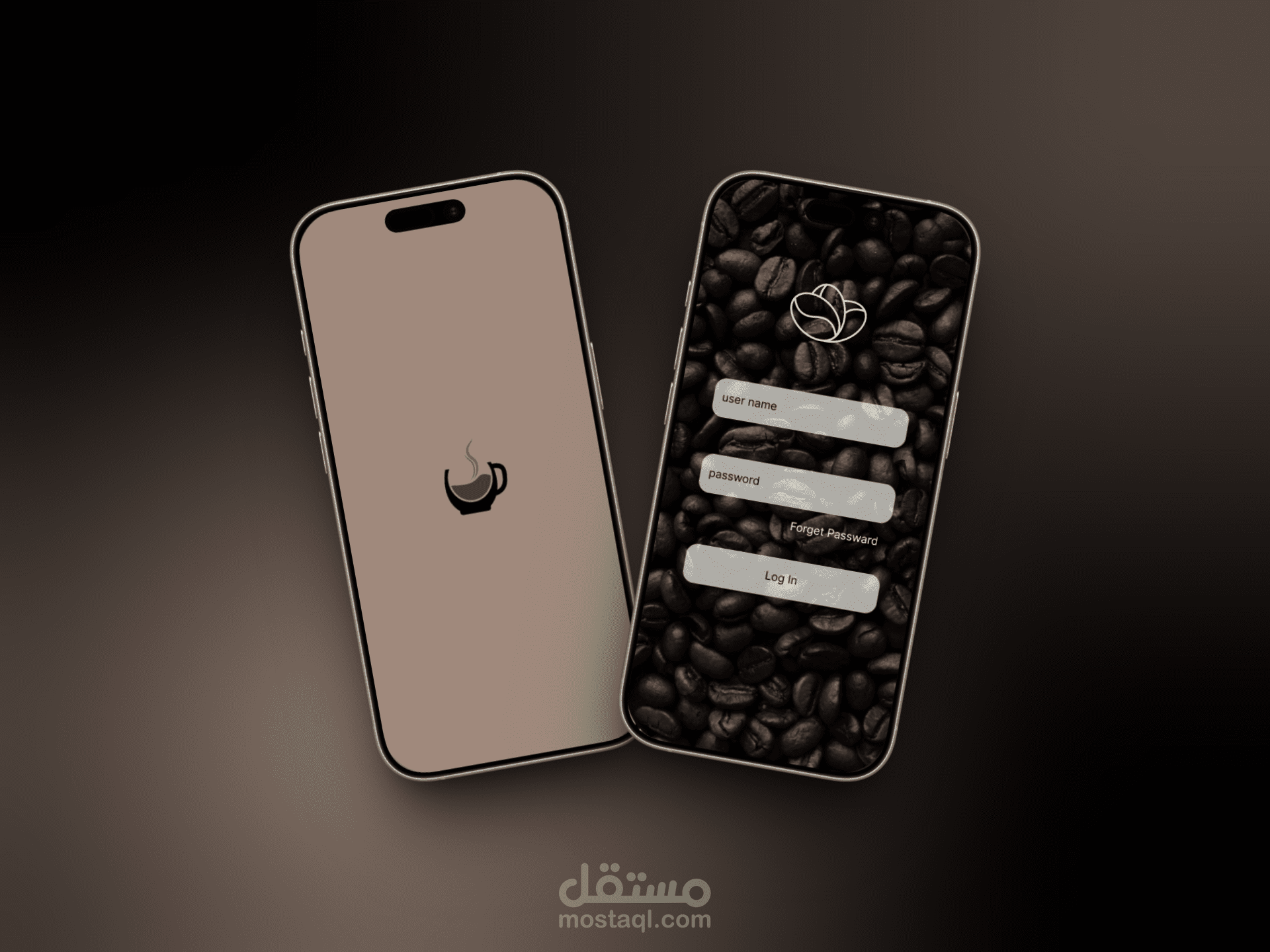 Coffee Ordering & Community Mobile App – UX/UI Design- تطبيق قهوه