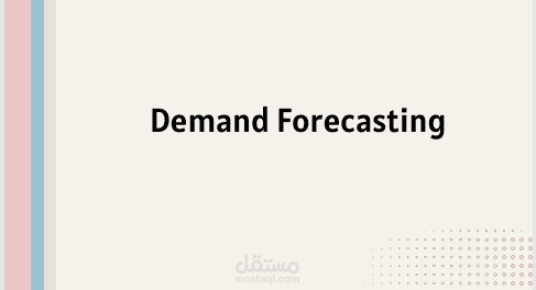 Demand Forecasting