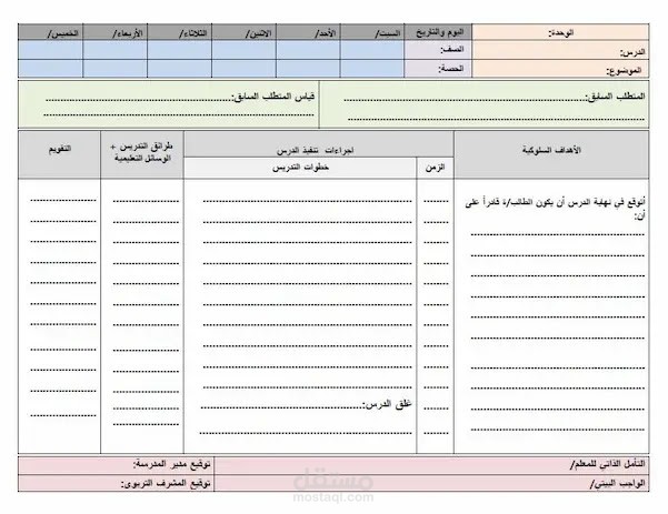تصميم وإنشاء خطط مدرسية الإدارات المدرسية الاستراتيجية، وخطط التحضير للمعلمين.