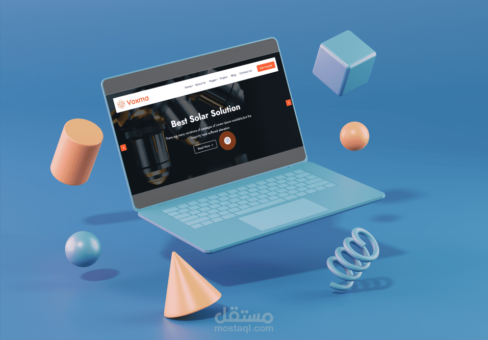 موقع لهيئة VOXMA الطبية