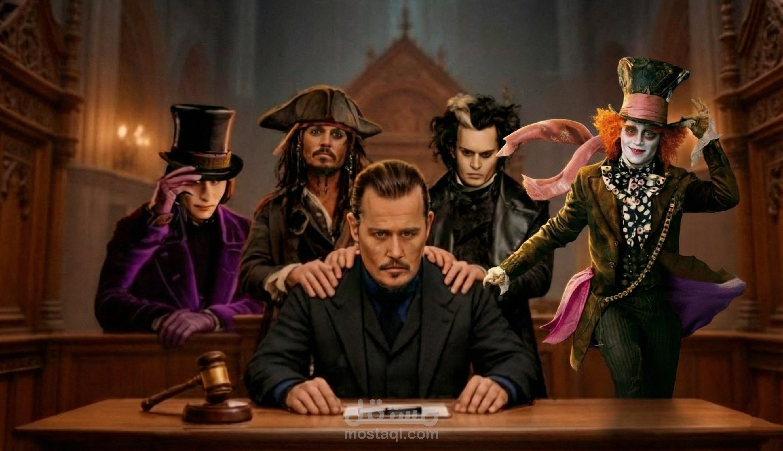 ملك الأدوار الغريبة الي حياته اتحولت لي اغرب فيلم فيهم| جوني ديب..