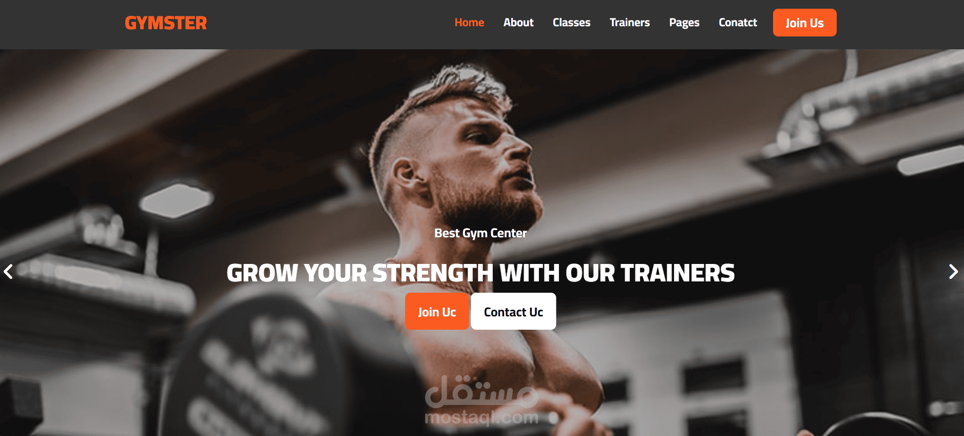 Landing Page احترافية بتصميم Front-End حديث