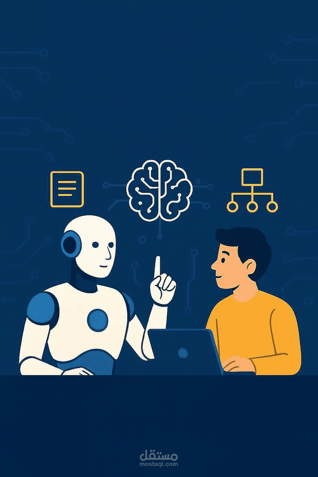 ملخص كتاب عن الذكاء الاصطناعي للطلاب