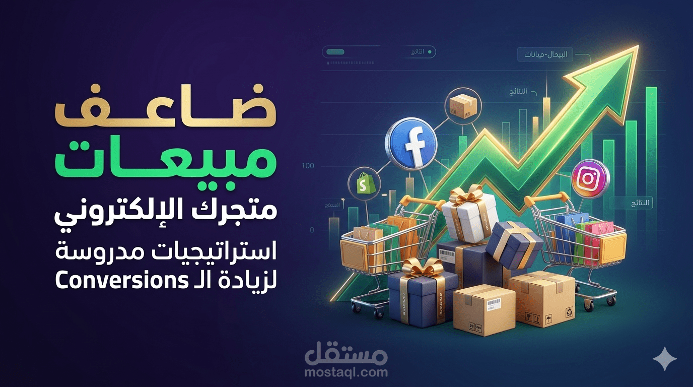 إدارة حملة إعلانية موجهة للمبيعات (Sales) لمنتج منزلي.