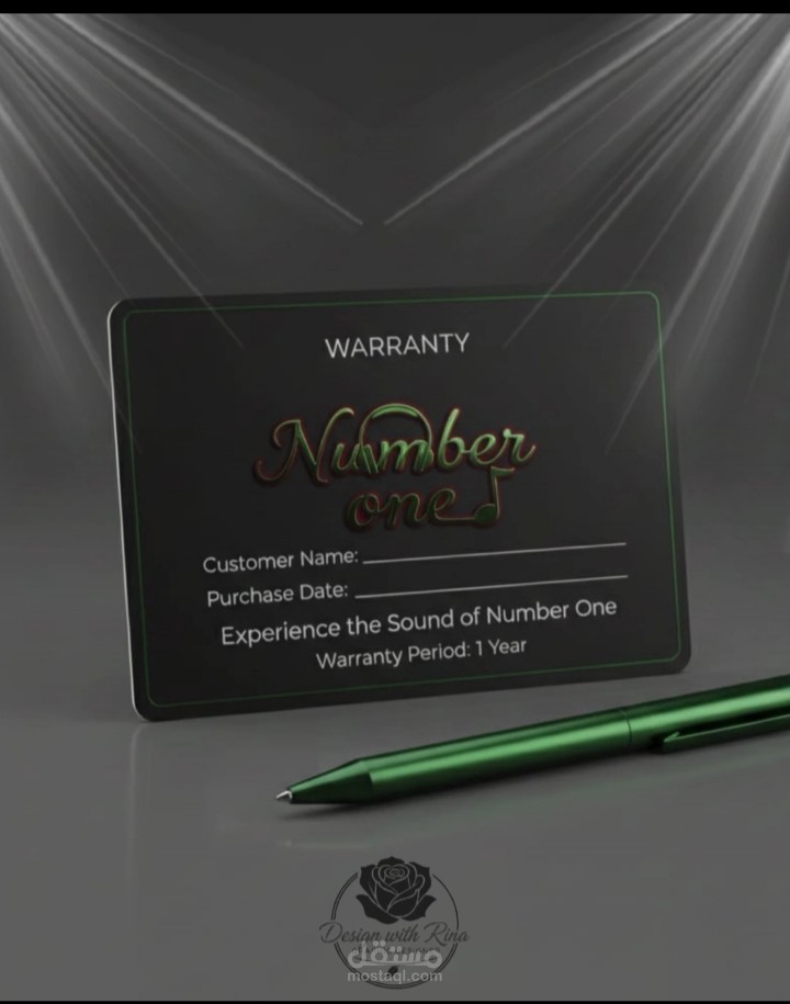 تصميم هوية بصرية متكاملة لبراند سماعات