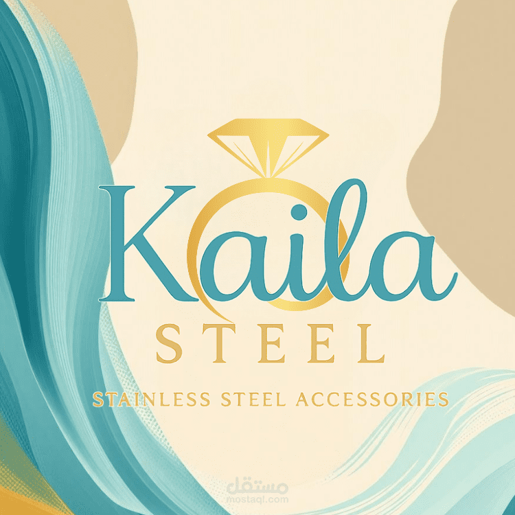 تصميم لوجو أنيق لعلامة إكسسوارات ستانلس ستيل