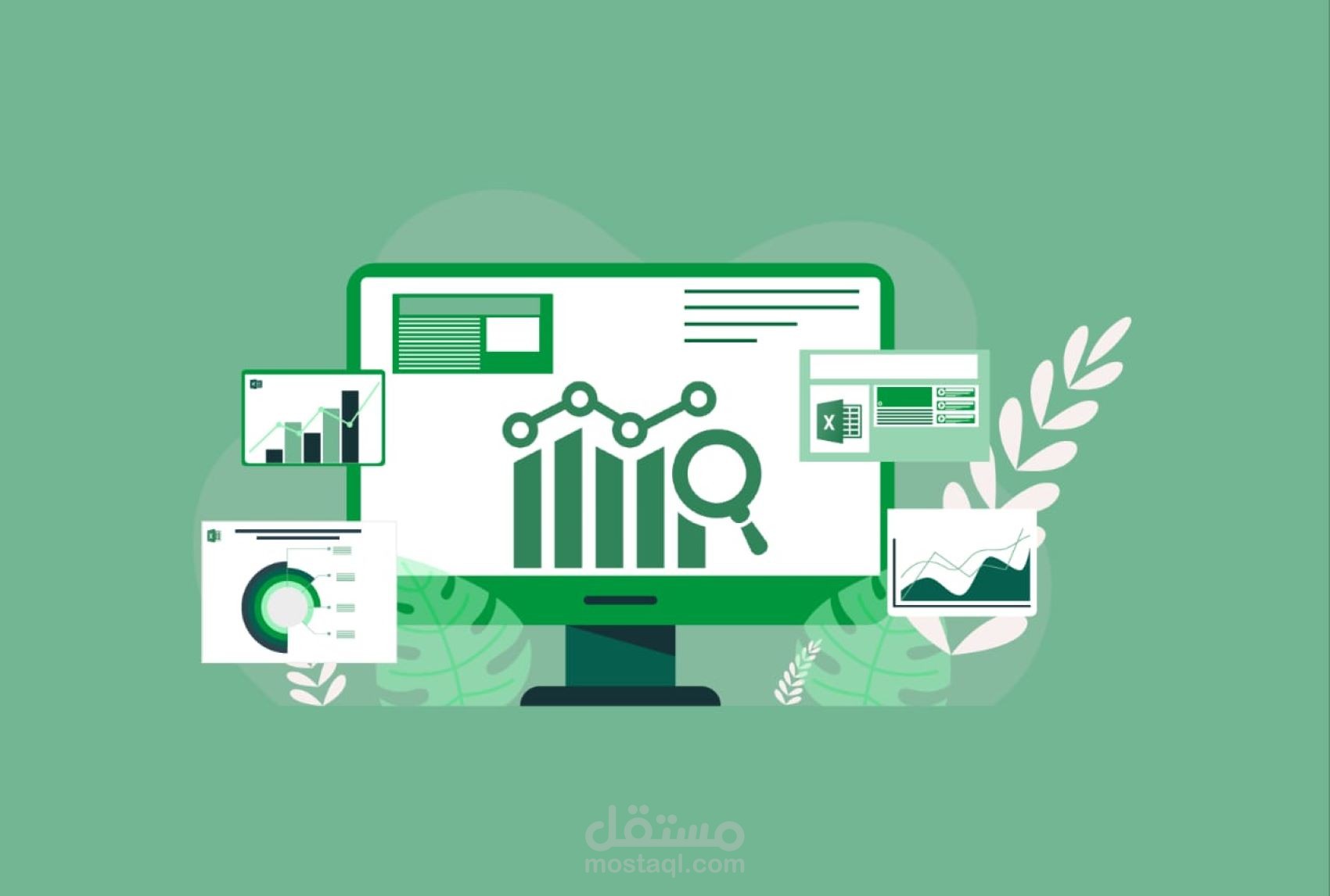 تحليل البيانات وتصميم Dashboard تفاعلية باستخدام Excel