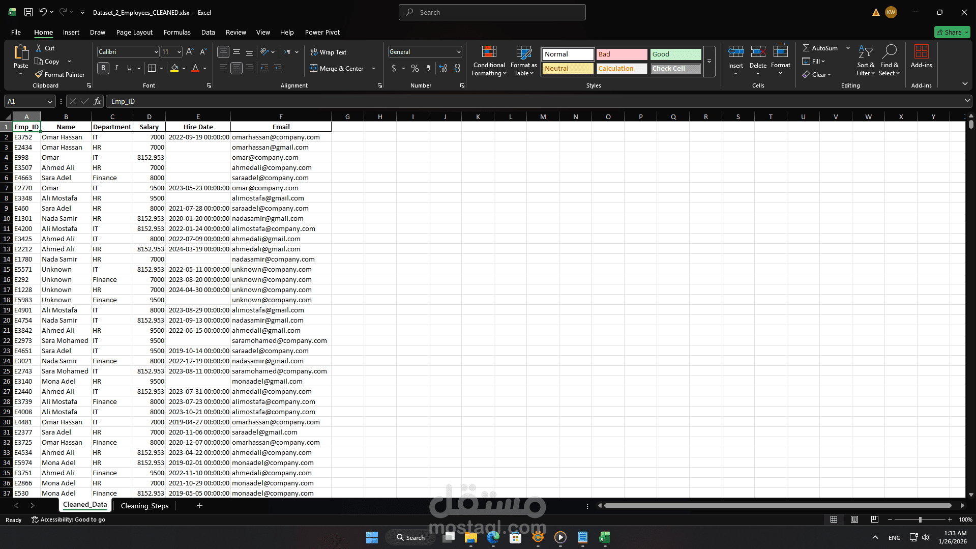 مشروع تحليل بيانات العملاء Customer Analysis
