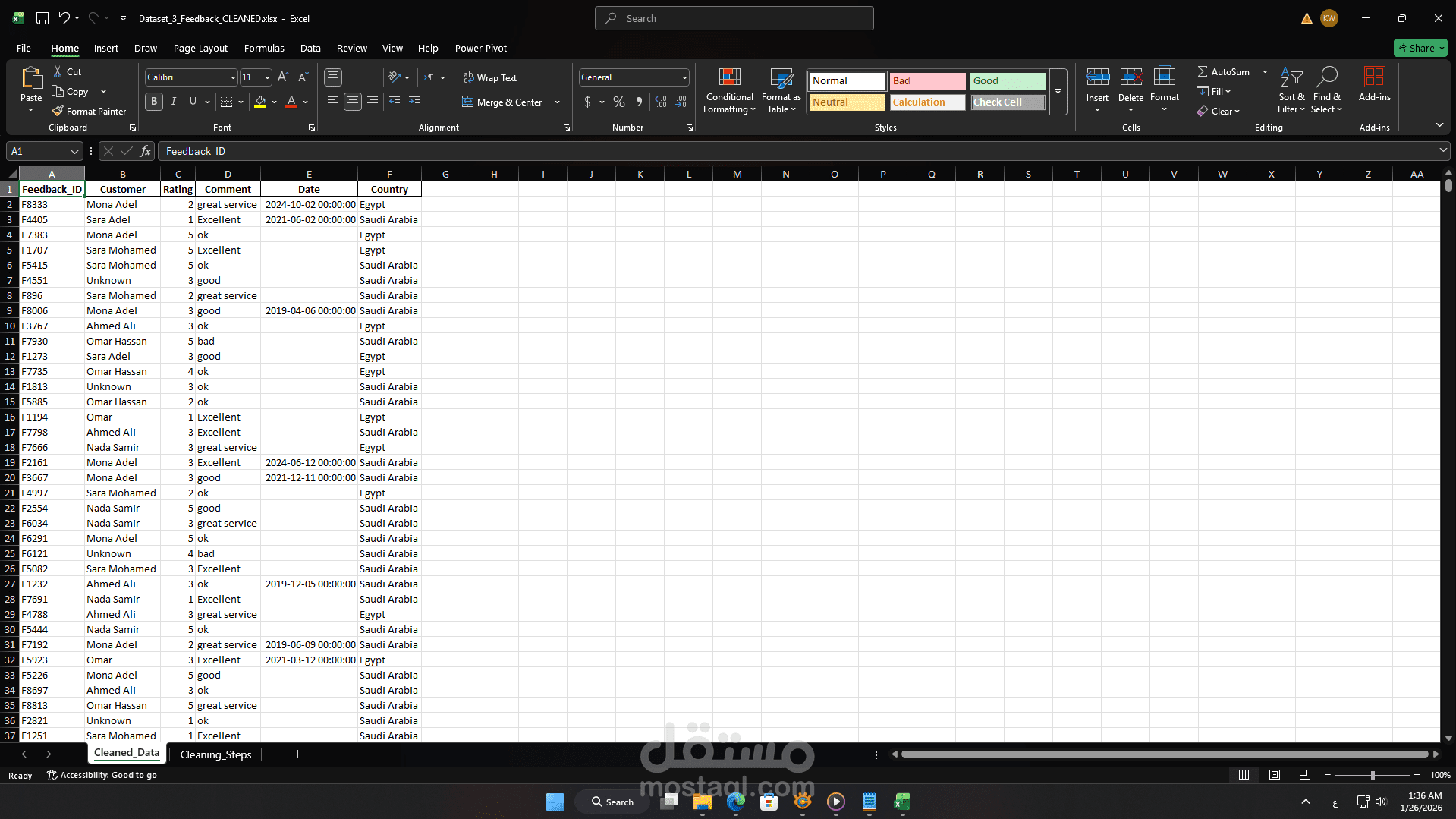 3️⃣ مشروع تحليل بيانات Netflix أو Movies