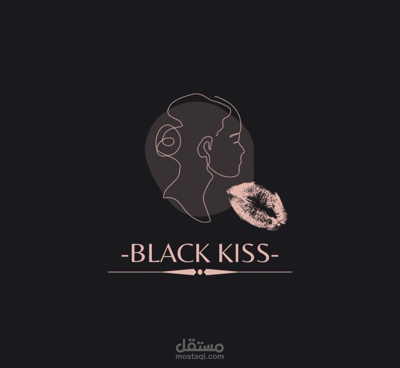 تصميم شعار متحرك وثابت لمركز تجميلي