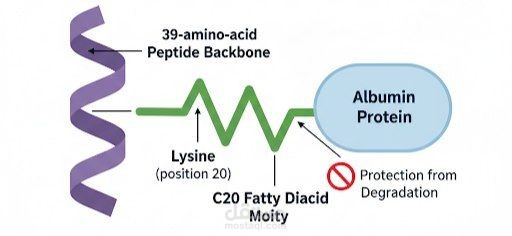 دراسة تحليلية شاملة لدواء Tirzepatide (Mounjaro): التمثيل الجزيئي والفعالية السريرية