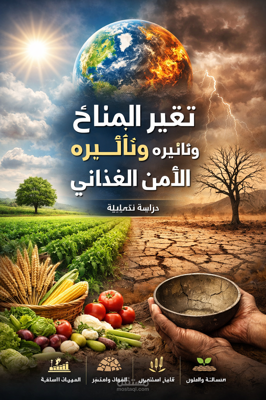 تغير المناخ وتاثيره علي الامن الغذائي