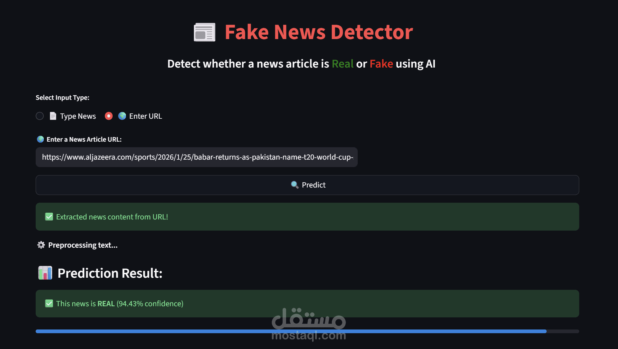 Fake and Real News