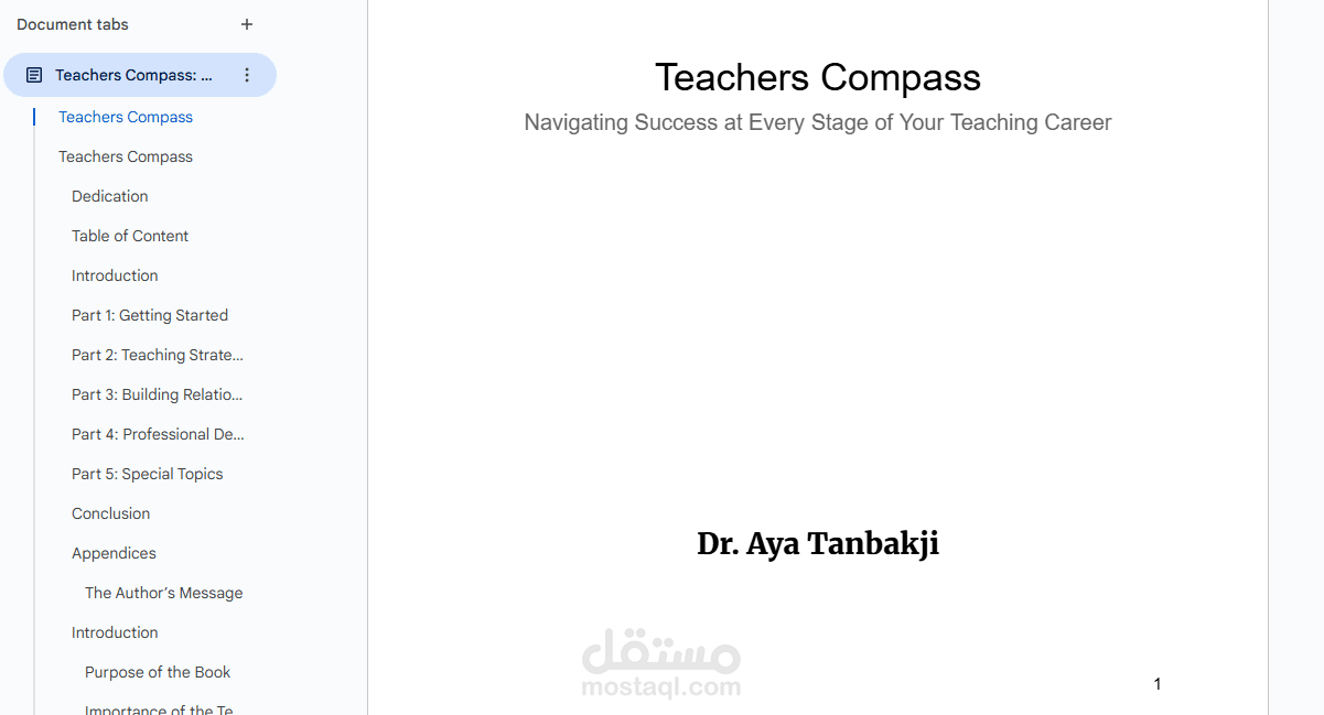 Teachers Compass