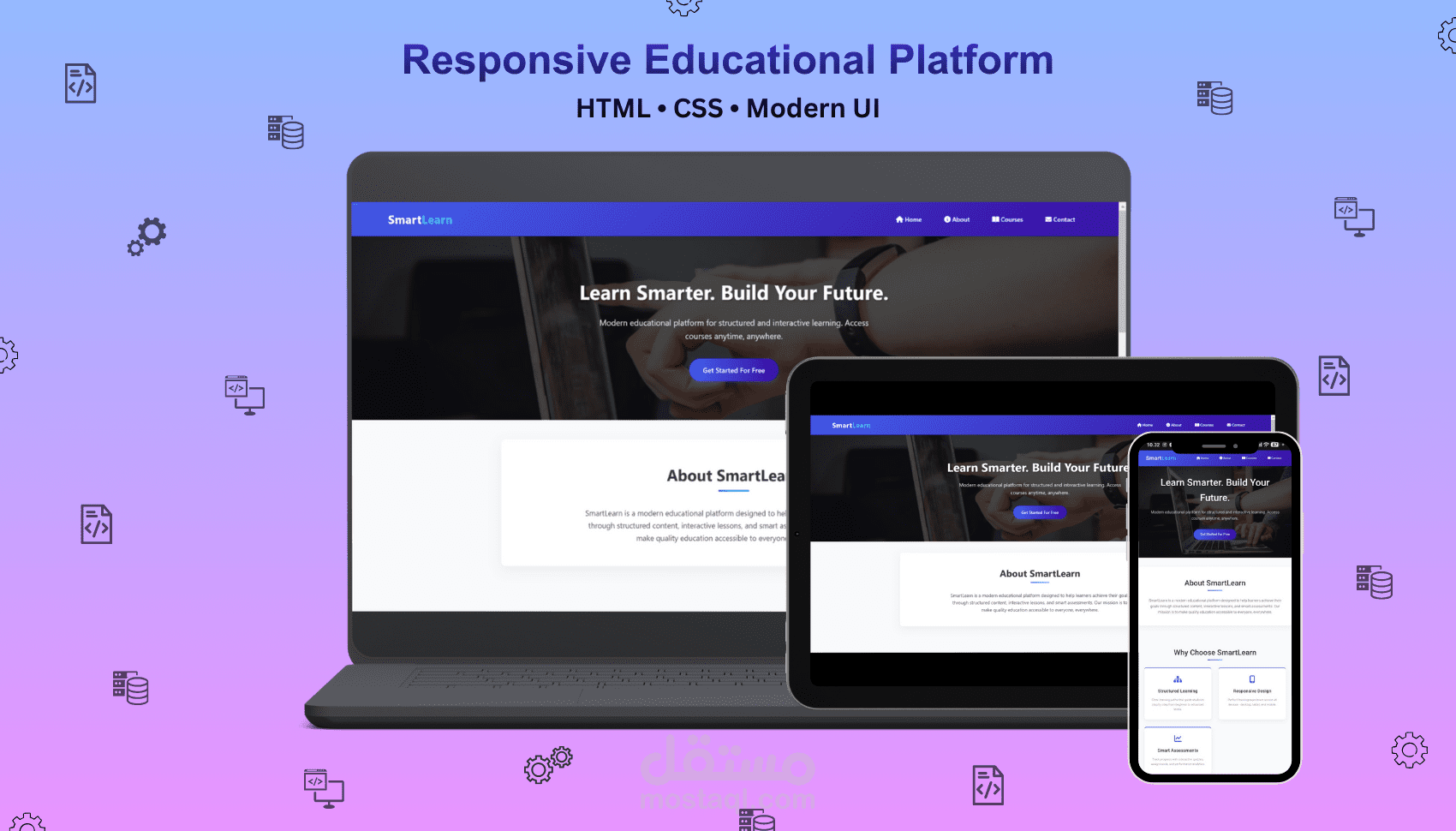 SmartLearn – Educational Platform Demo