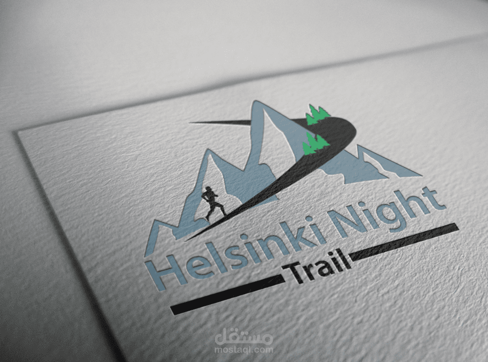 شعار سباق جري عبر الجبال