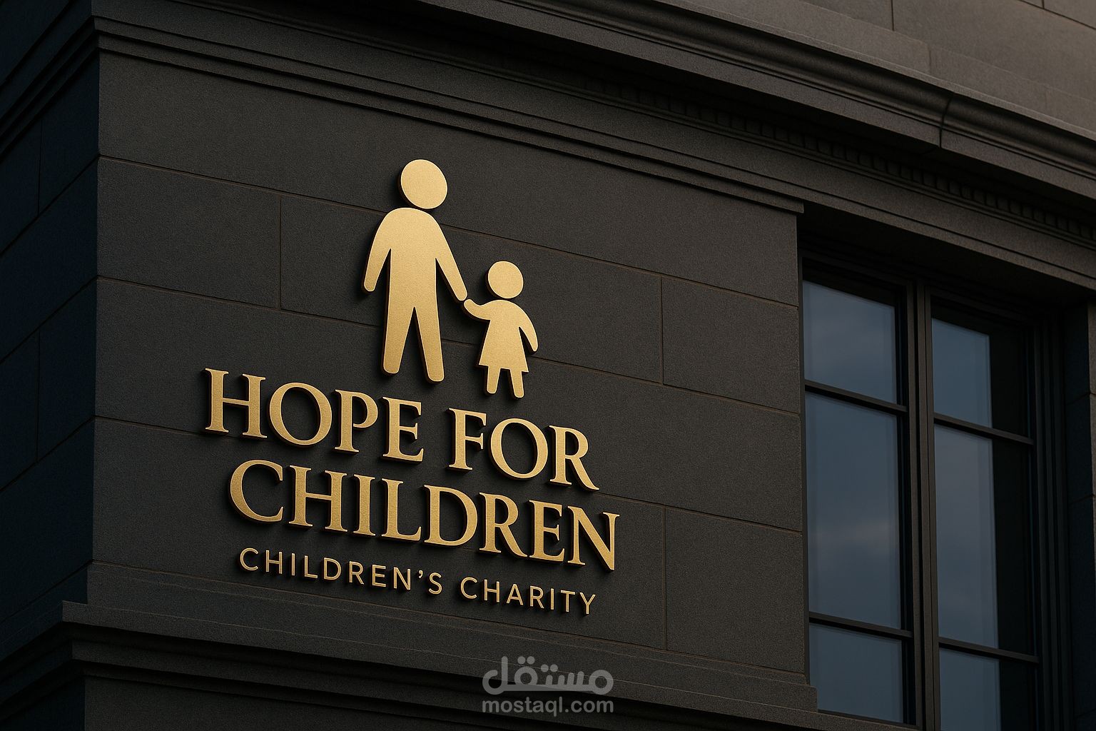 حملة بصرية للتوعية بمكافحة مجاعة الأطفال.  تصميم إنساني: معاً لإنهاء جوع الأطفال.  بوستر توعوي لدعم حقوق الأطفال في الغذاء.