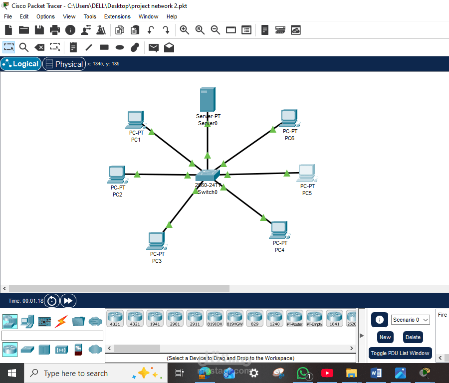 Network Designs using Dhcp