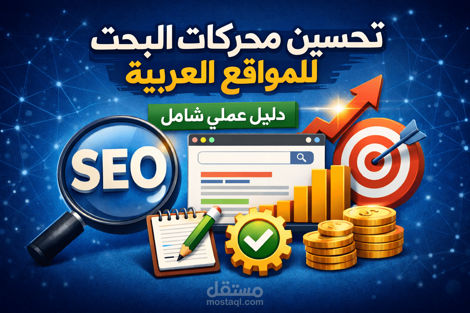كيفية تحسين محركات البحث (SEO) للمواقع العربية – دليل عملي