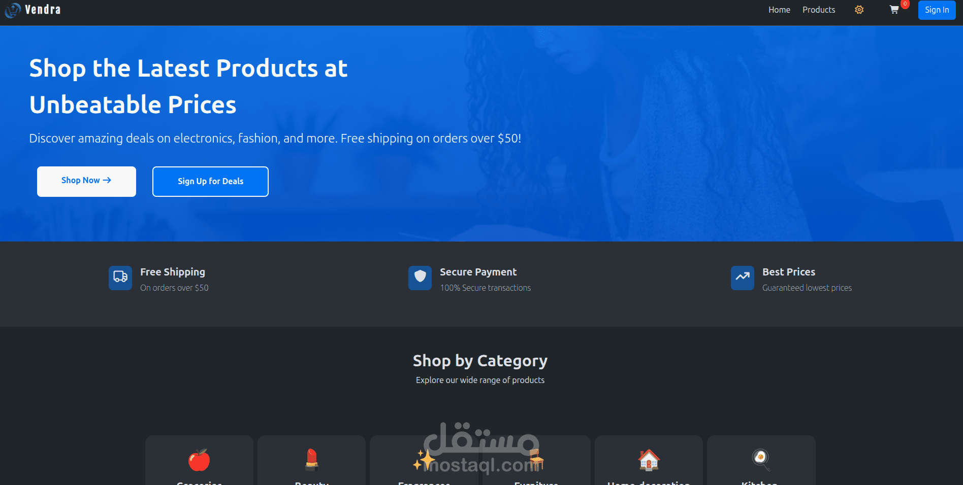 (Vendra) Multi-Actor E-commerce System