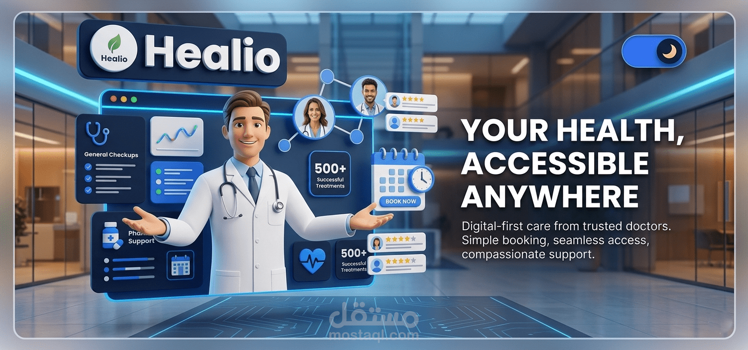 Healio - Modern Healthcare & Medical Platform