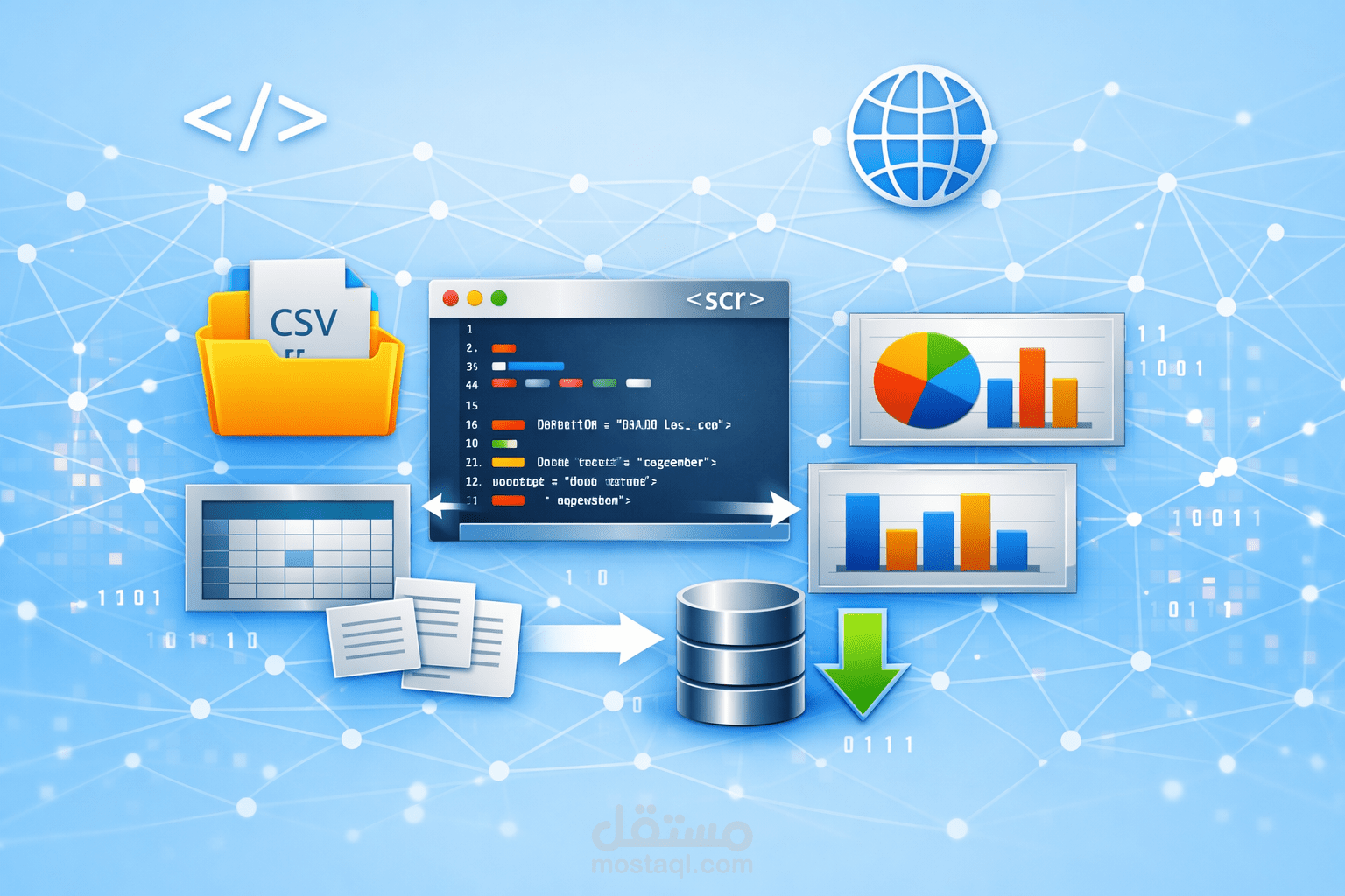استخلاص وتجهيز بيانات أسعار الأسهم باستخدام بايثون (web scraping)