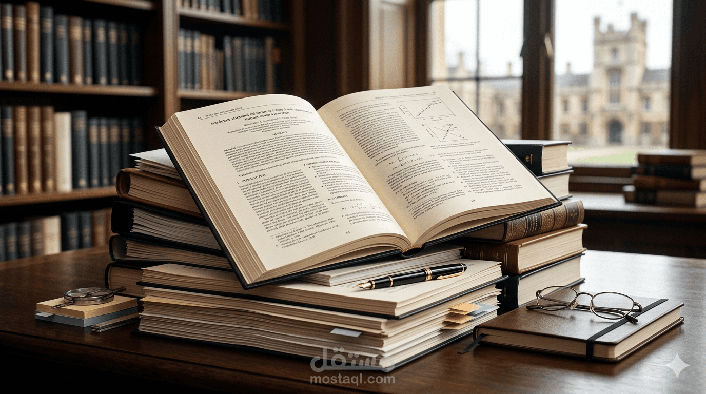 تنسيق وتدقيق لغوي ومراجعة منهجية للأبحاث العلمية للنشر الأكاديمي