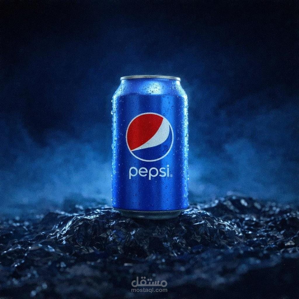 Pepsi can Advertising poster