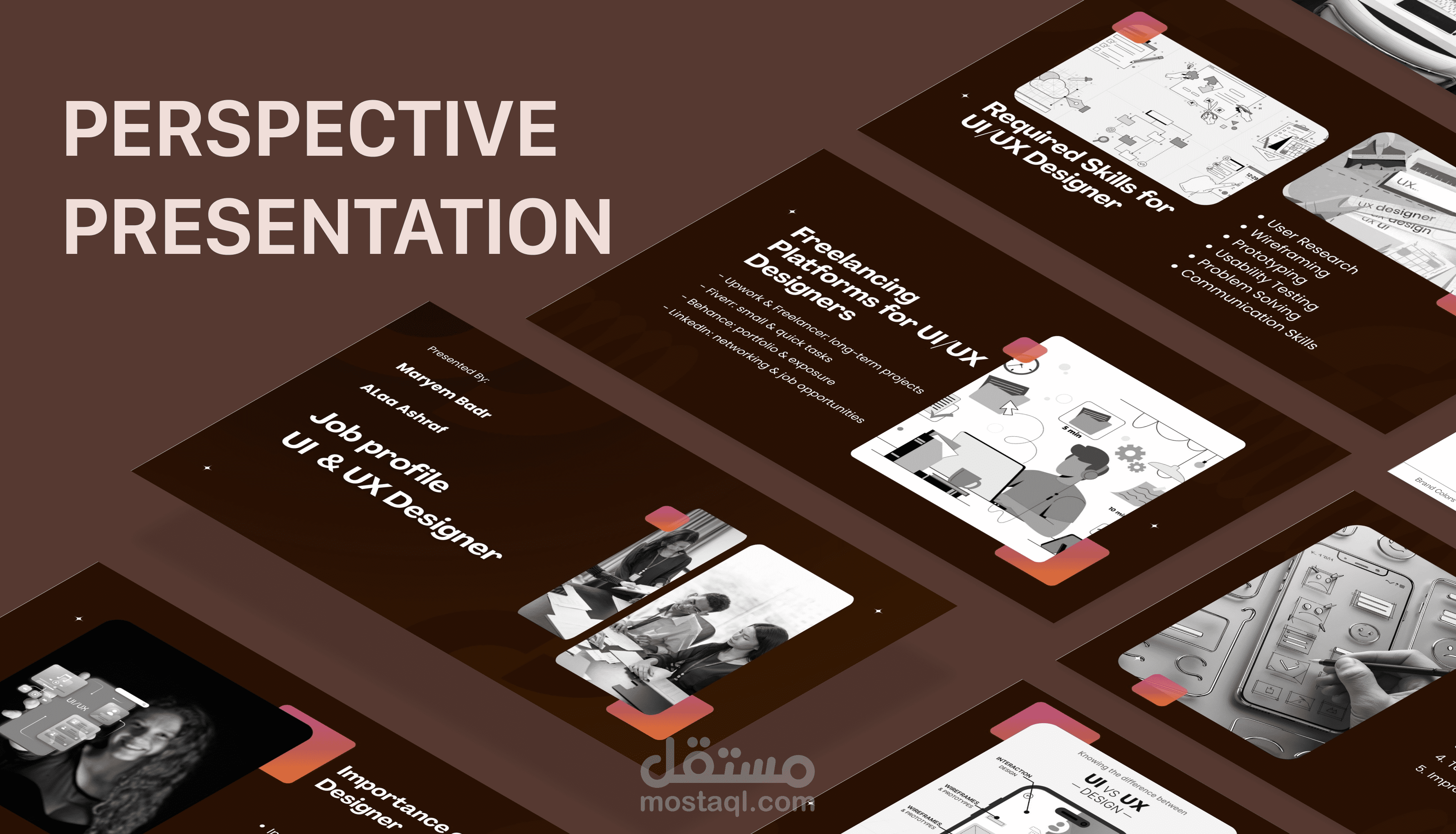 تصميم عروض تقديمية (Presentation) احترافية وجذابة