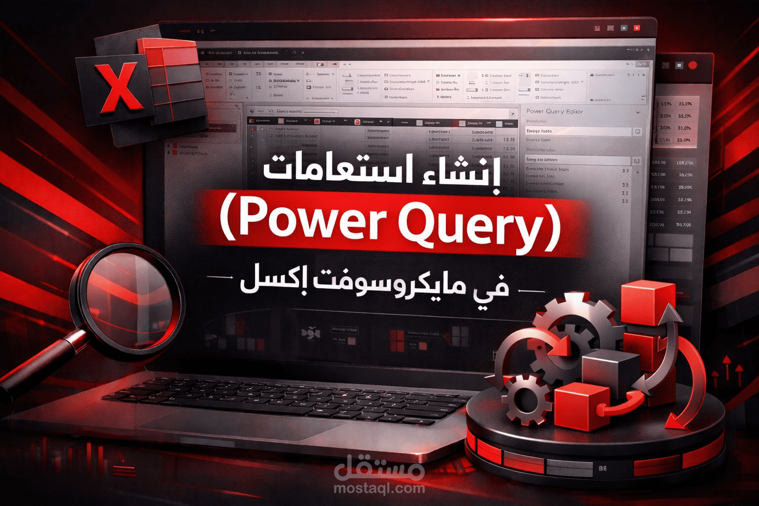 إنشاء استعلامات (Power Query) في مايكروسوفت إكسل