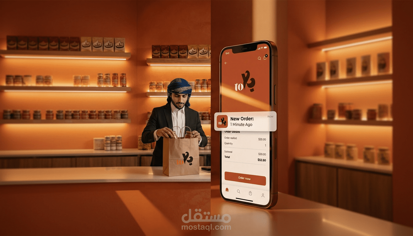 فيديو إعلاني ترويجي متكامل لتطبيق 'Yallato' بتقنيات الذكاء الاصطناعي والموشن جرافيك