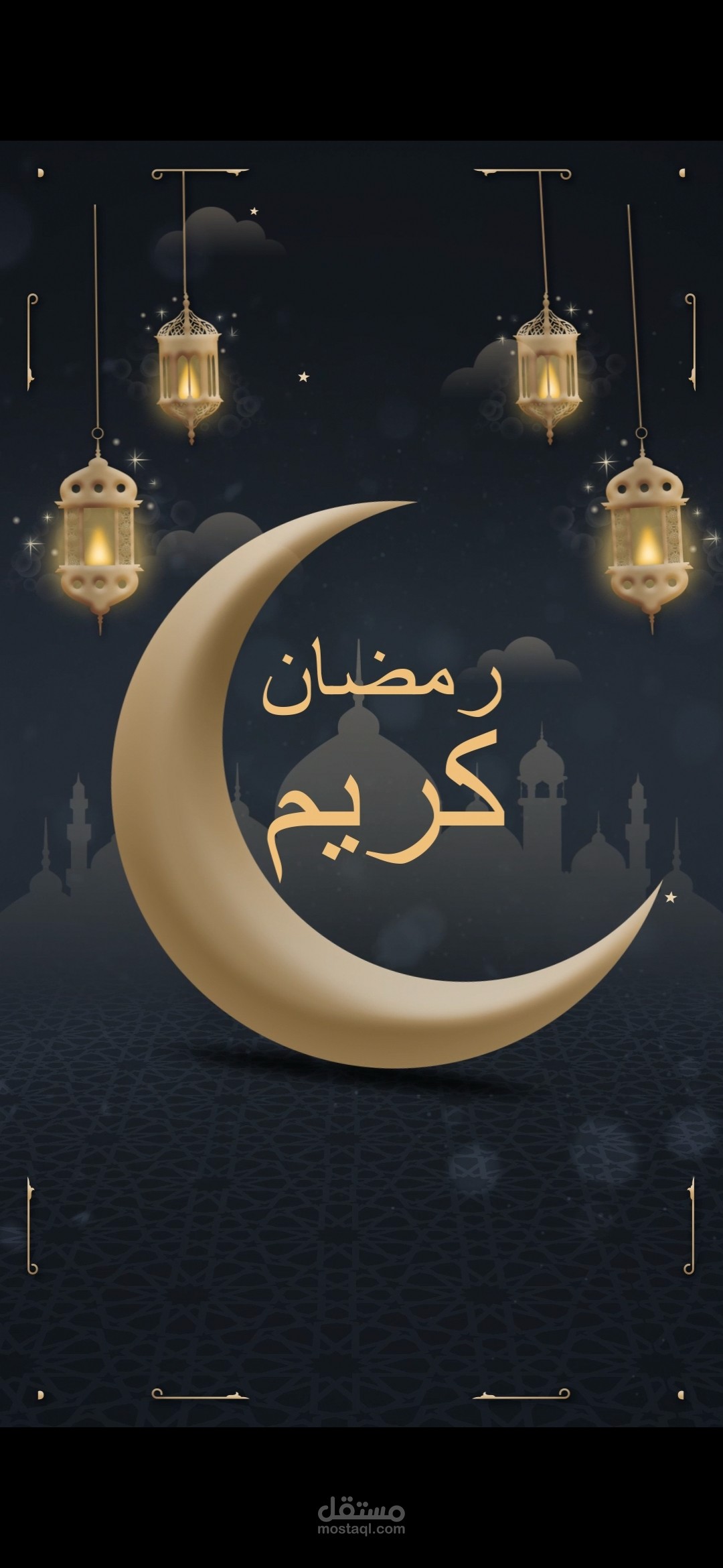 فيديو دعائي رمضاني بهوية إسلامية عصرية.