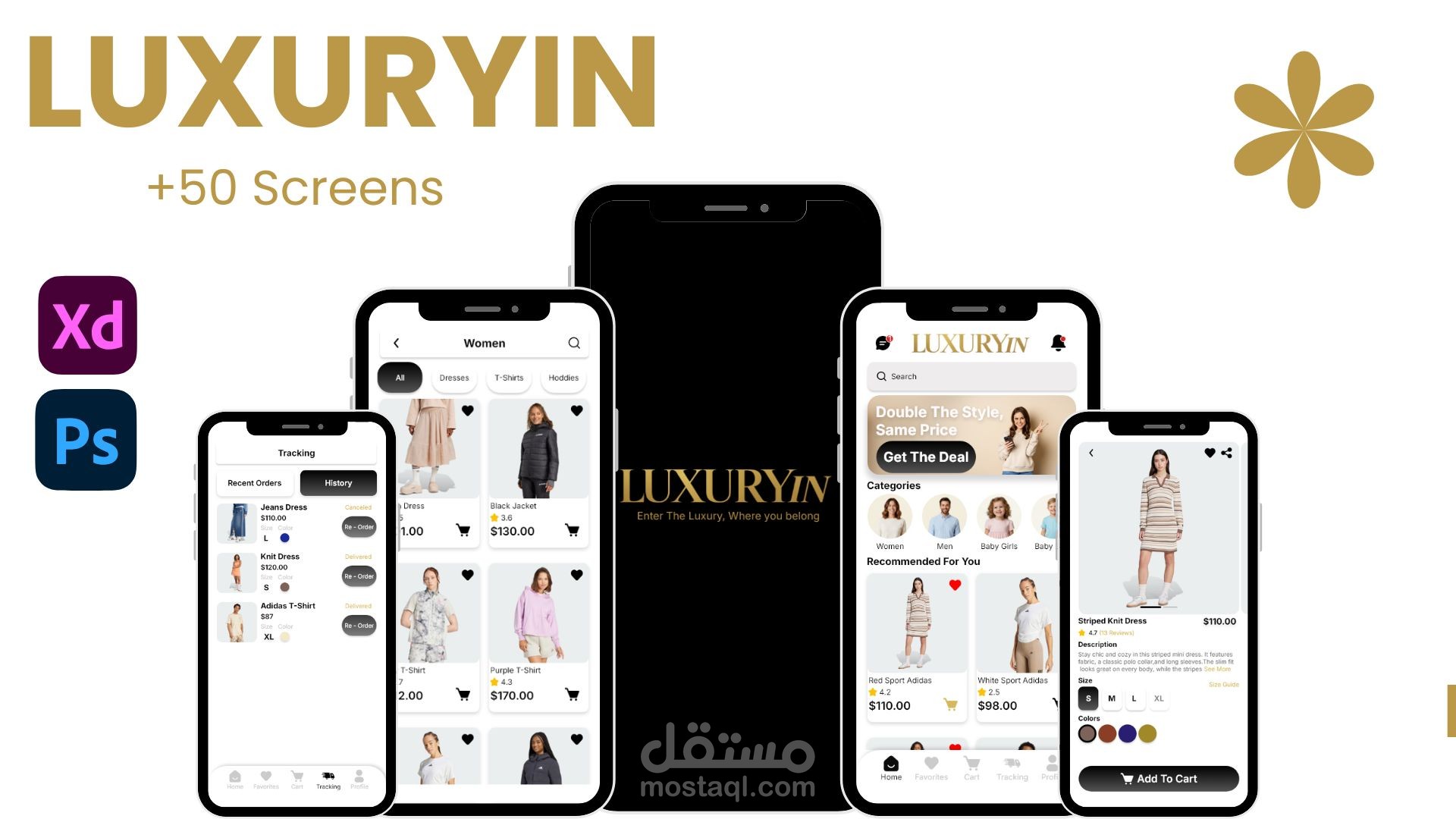 Luxuryin - E-commarce Mobile Application