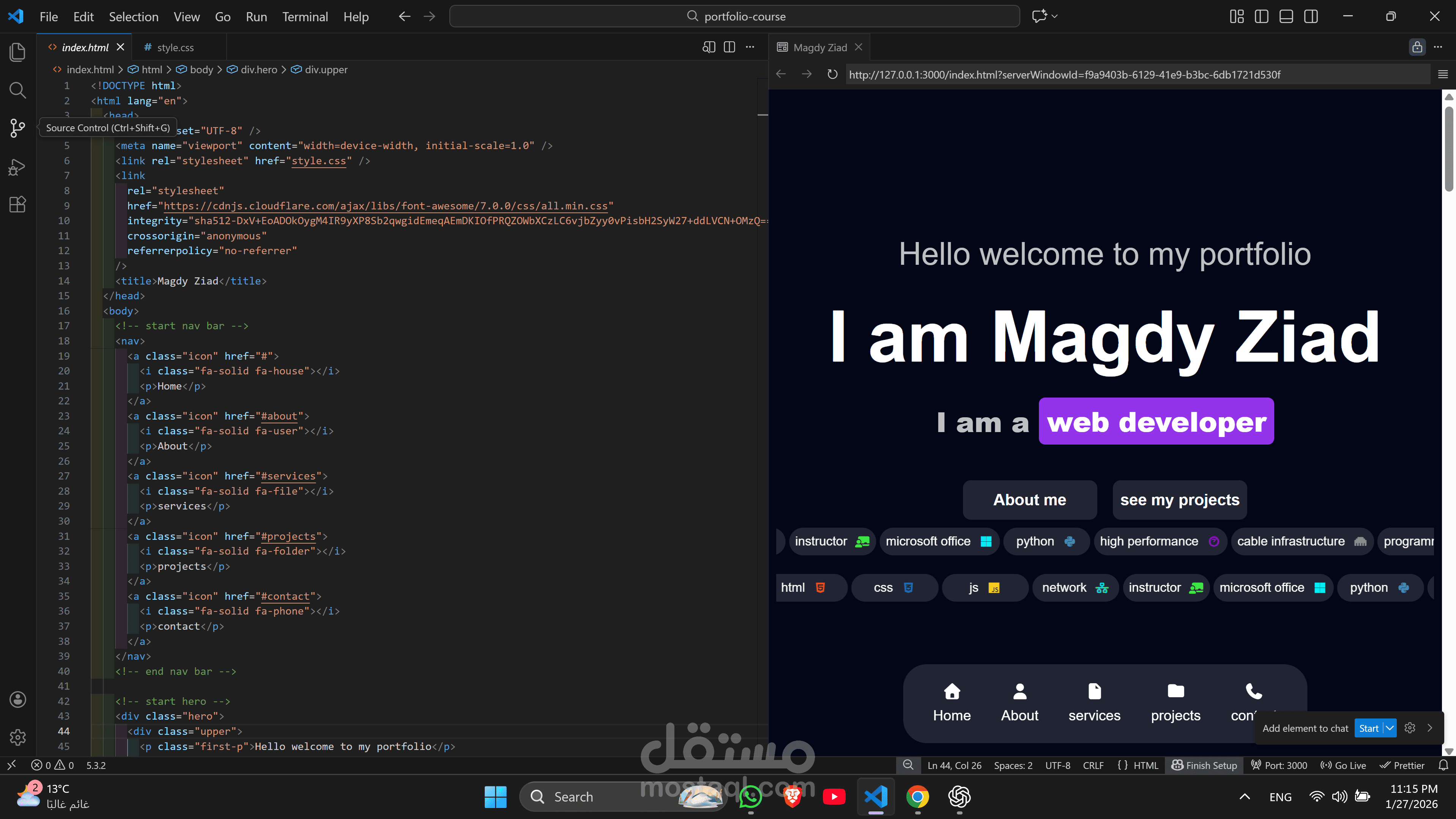Front-End Portfolio