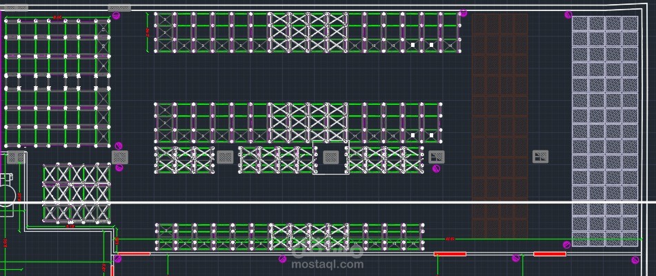 دراسة احمال