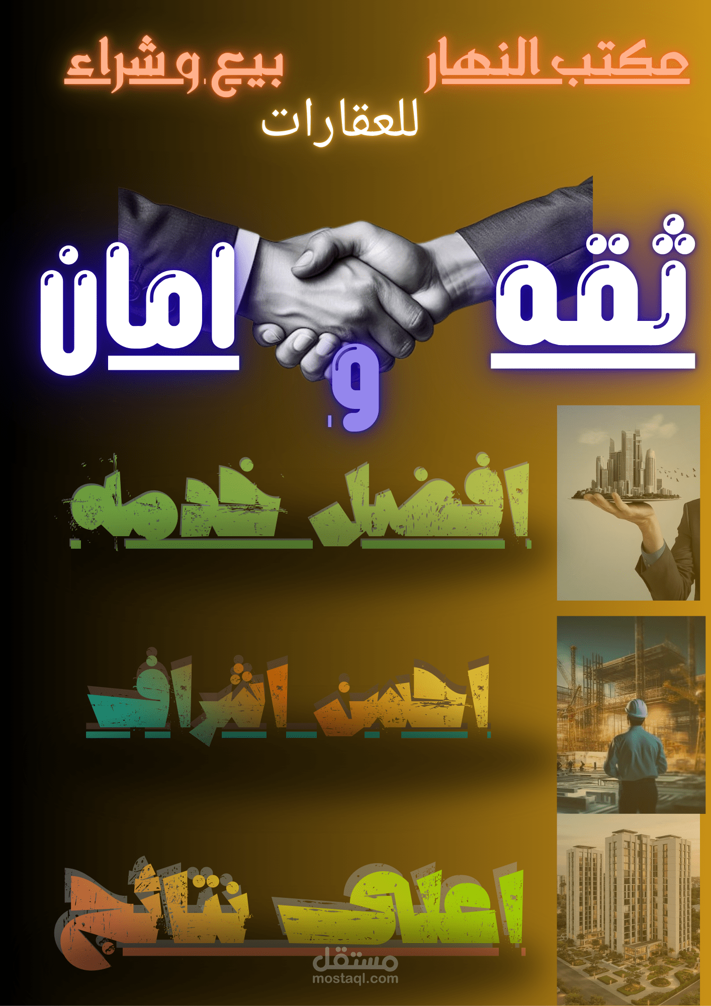 اعلان لمكتب عقرات