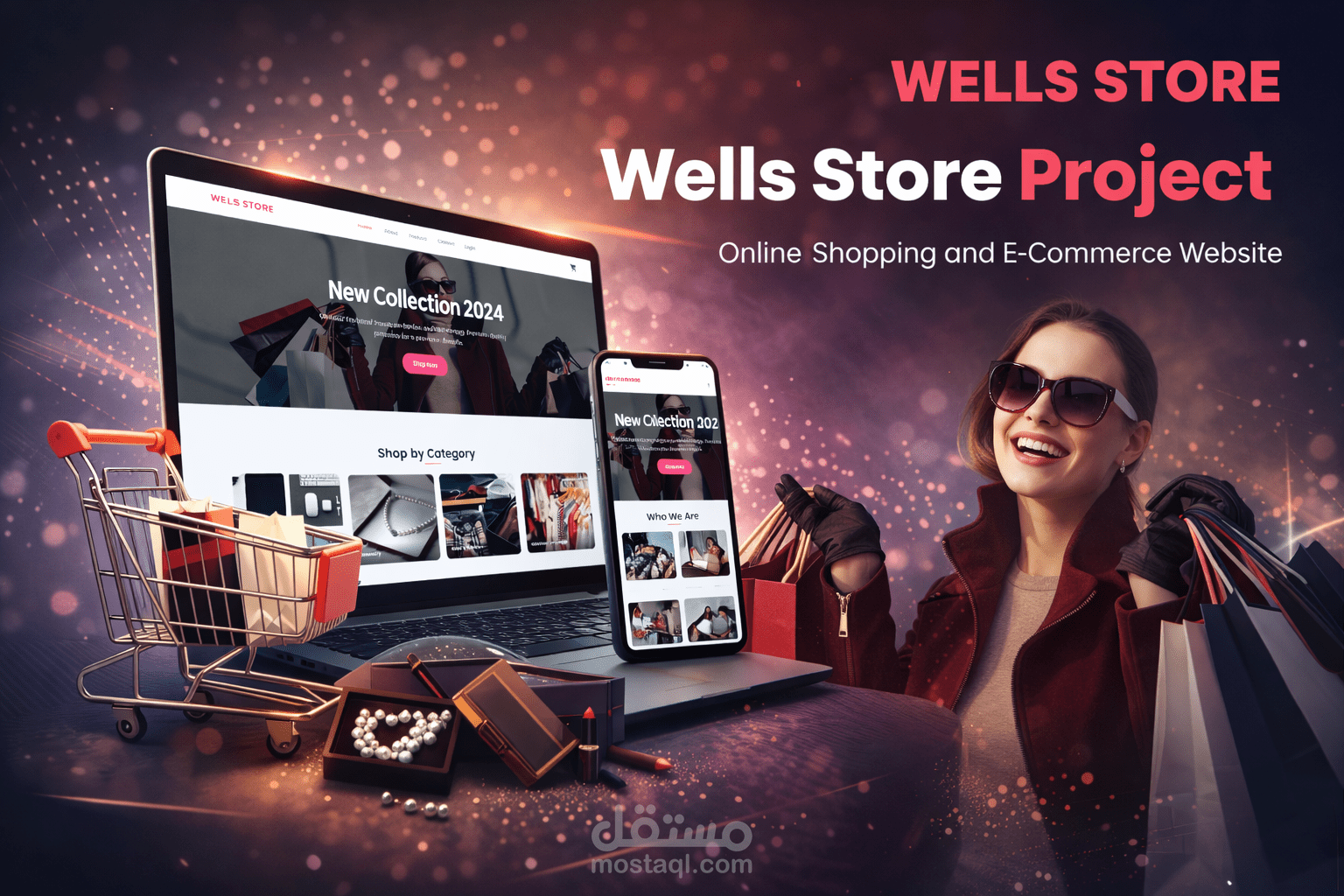 ًُWellsStore - متجر إلكتروني متكامل بتجربة مستخدم عصرية