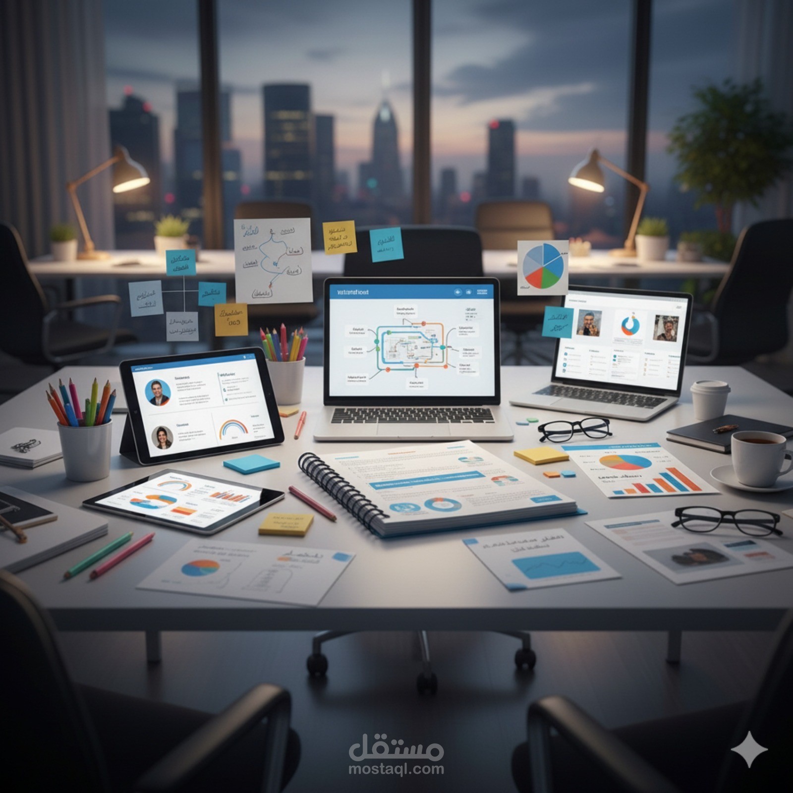 إعداد خطة محتوى أسبوعية متكاملة