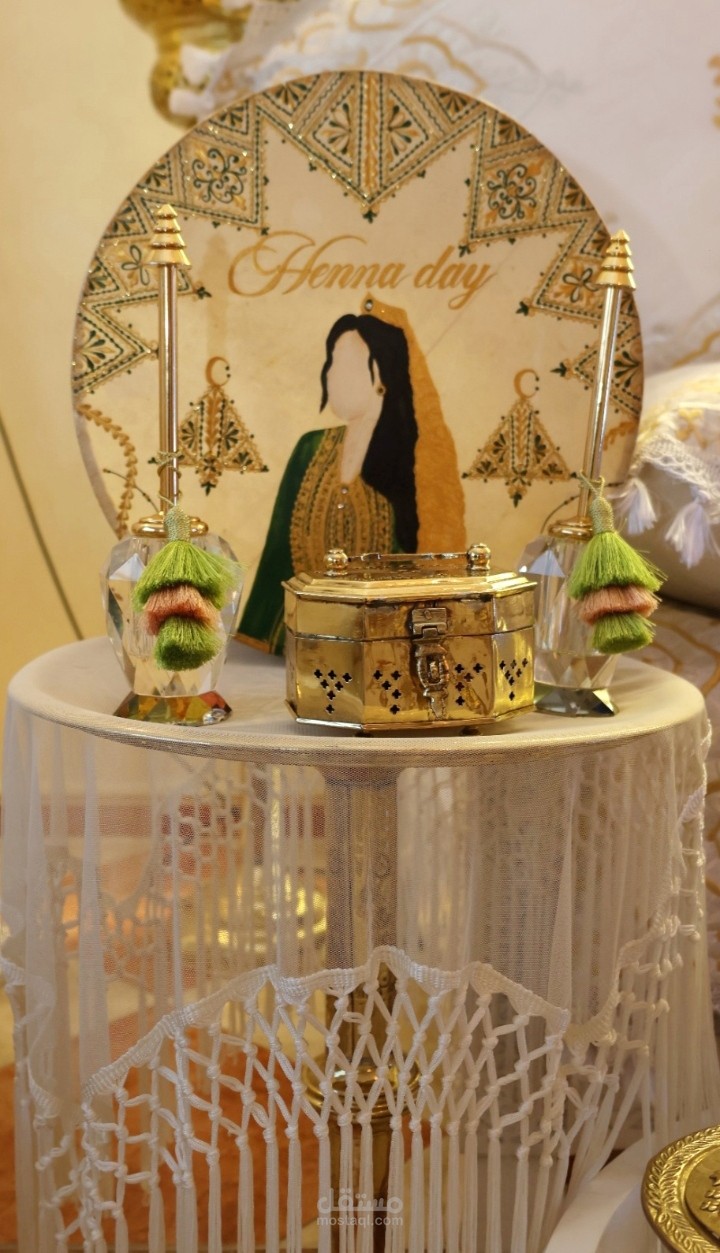 تصوير فوتوغرافي للمناسبات والمنتجات  - جلسة "ليلة الحناء"