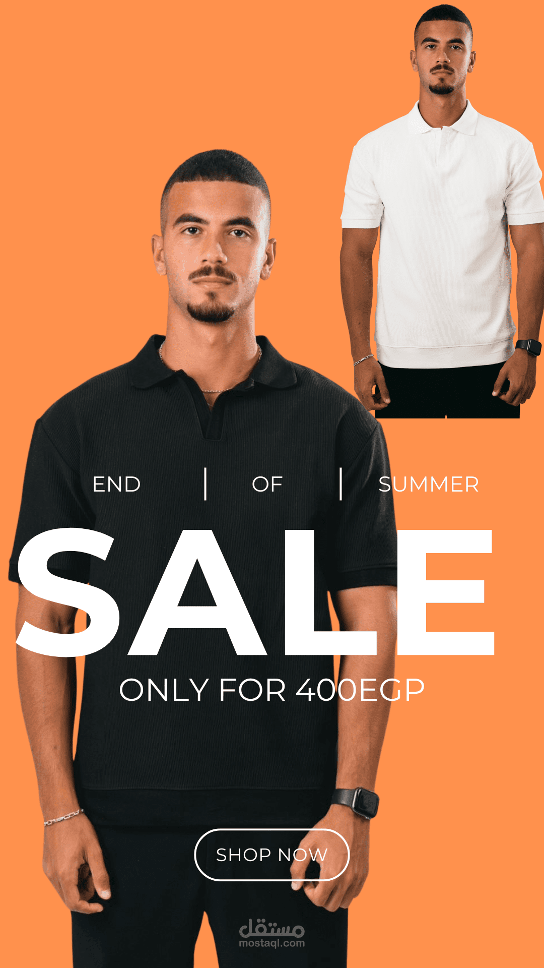 Promotional Sales Ad Design for Fashion Brand