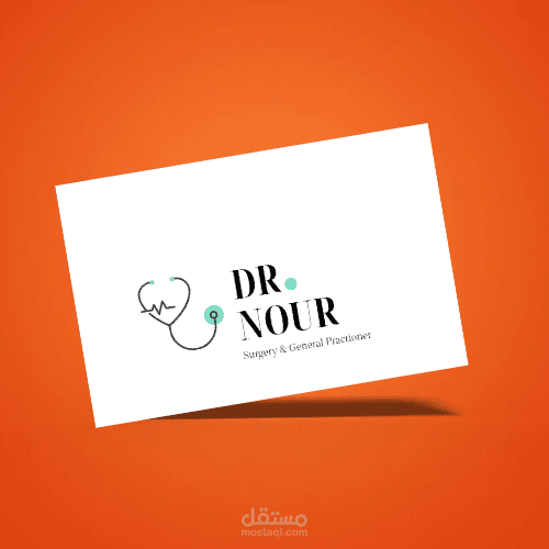 تصميم لوجو طبي احترافي لطبيب – هوية بصرية أنيقة تعكس الثقة والرعاية