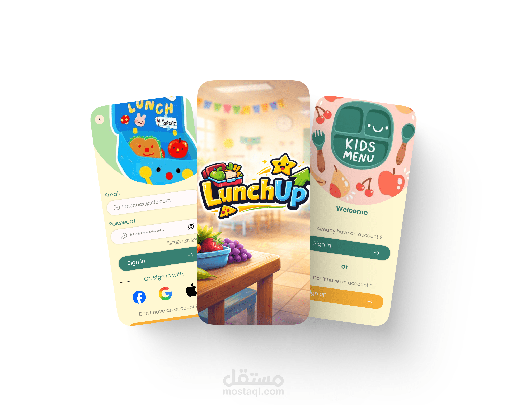 تصميم واجهات تطبيقات موبايل احترافية (UI/UX) بهوية بصرية مميزة