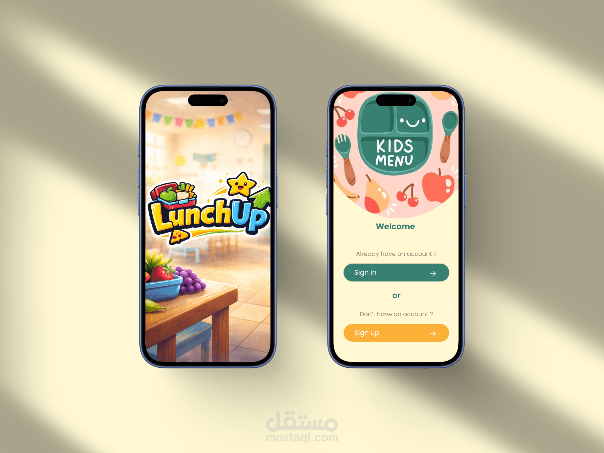تصميم واجهات تطبيقات موبايل احترافية (UI/UX) بهوية بصرية مميزة