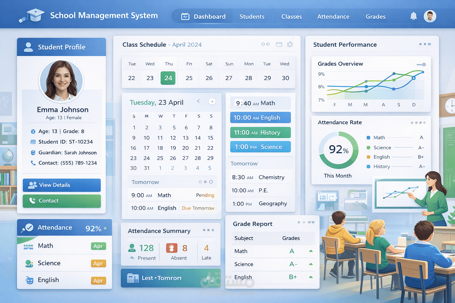 School Management System v16