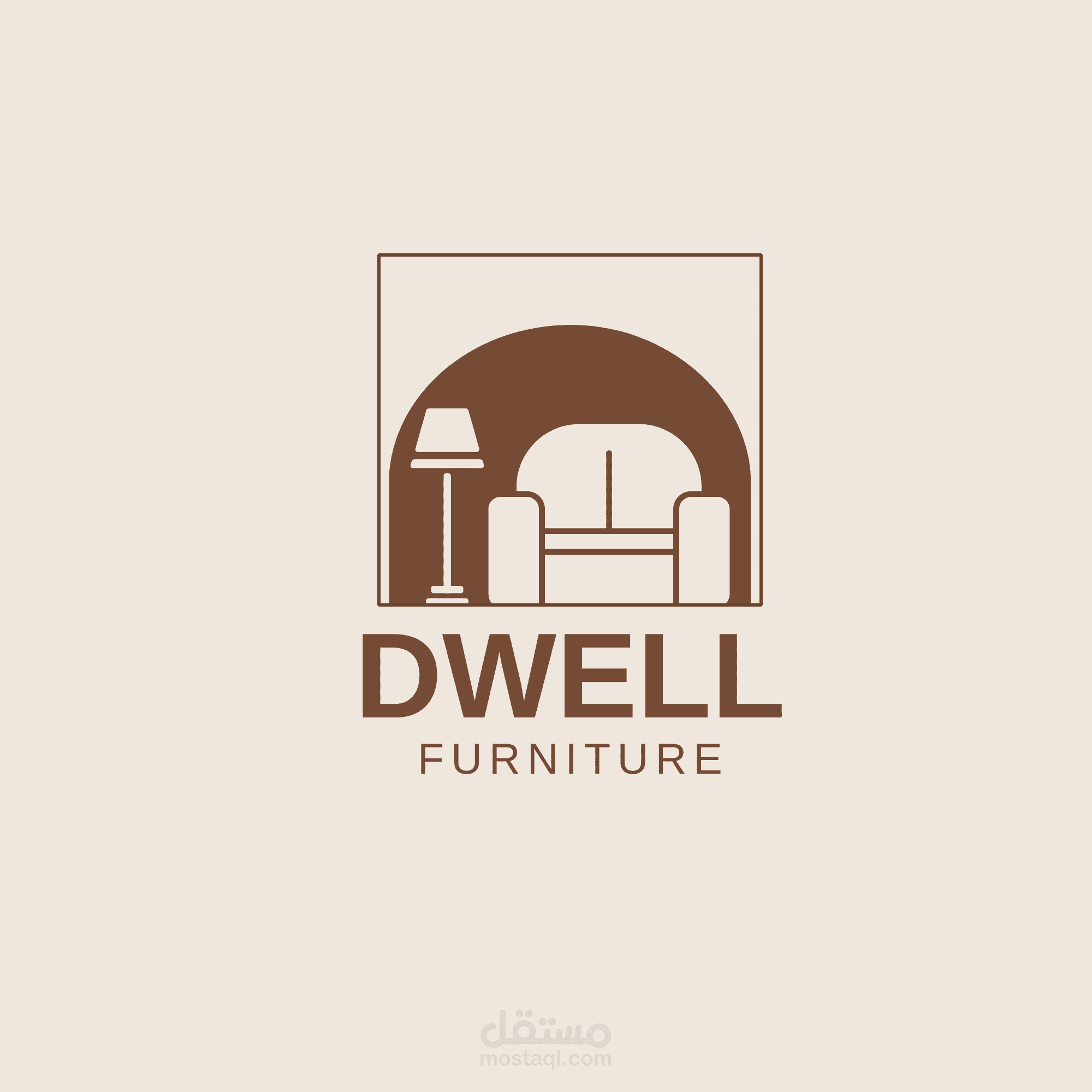 تصميم شعار لبراند أثاث فاخر | تجسيد الثقة والاستدامة